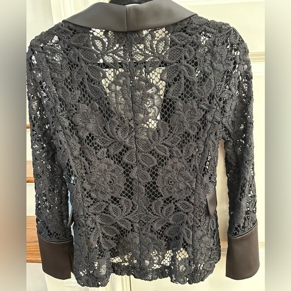 NEW Alexis Bonis Lace Tuxedo Jacket NWT Size Small - Picture 14 of 14